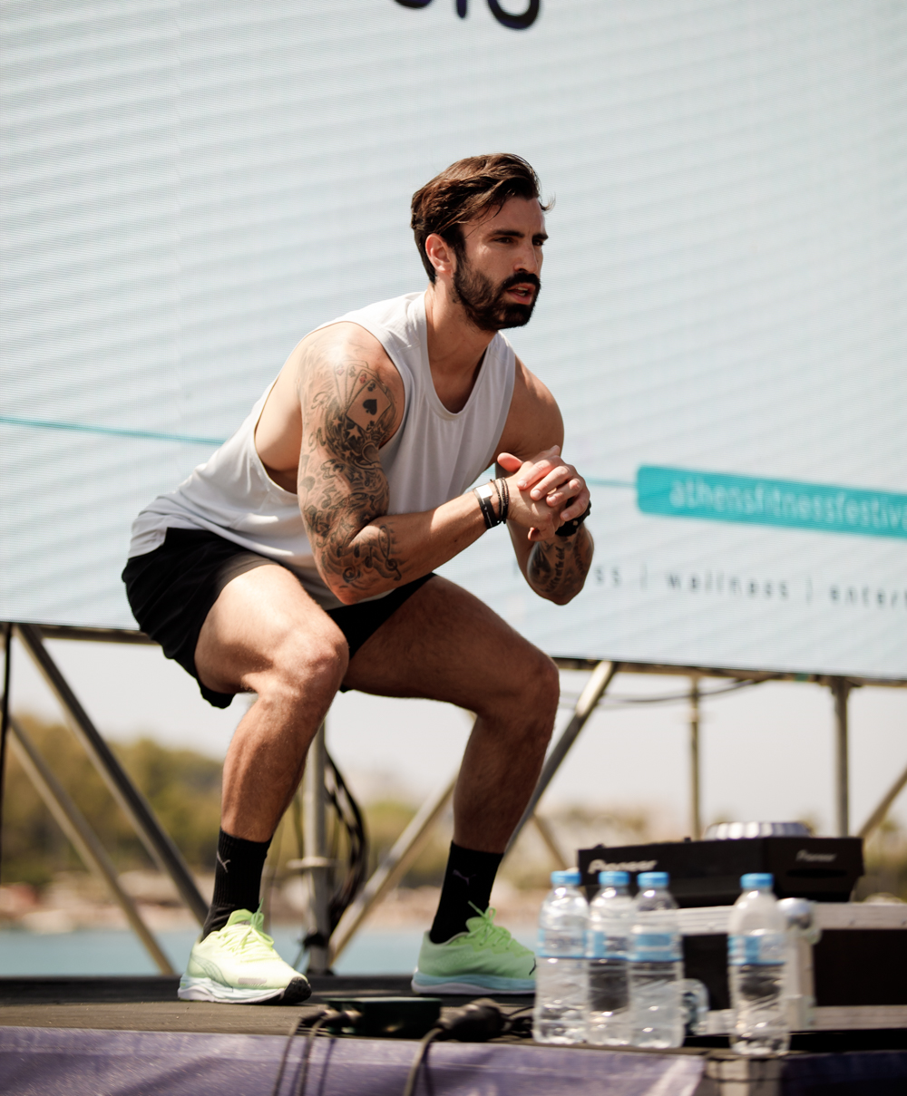 body pump instructor athens fitness festival
